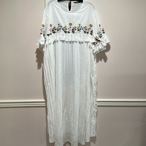 Pleated summer dress